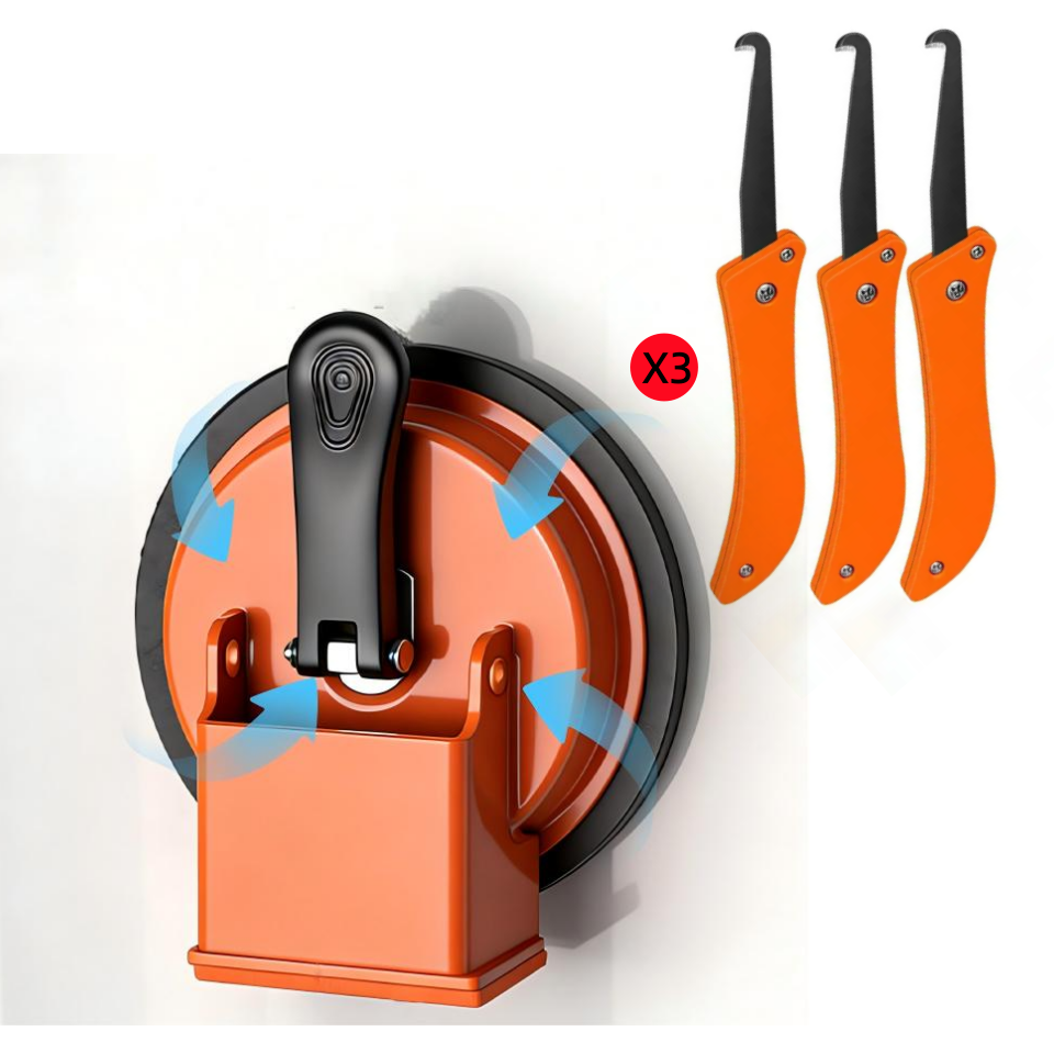 🥳OFFerta speciale 2026🥳💞Oltre 50.000 venduti! 🛠️🔧 50% DI SCONTO! Riparatore per fessure del pavimento resistente – forza di traino 70kg, ventosa da 4,65 pollici. Chiude le fessure tra le assi del pavimento, non serve chiamare un professionista! 🏠✨