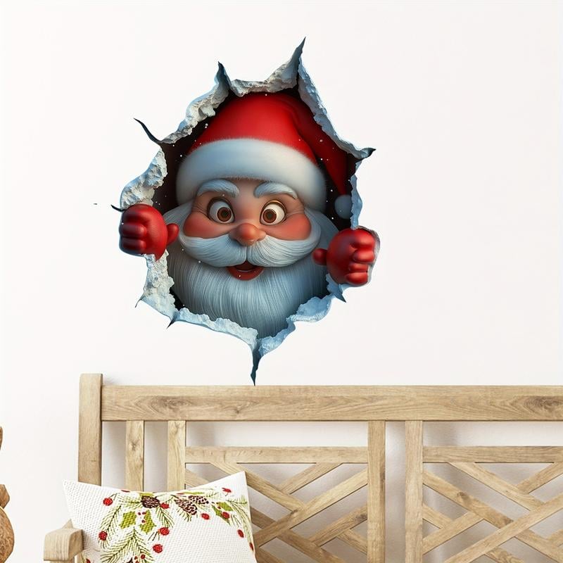 🎄Saldi natalizi 50% di sconto 🎅 Adesivi murali natalizi creativi