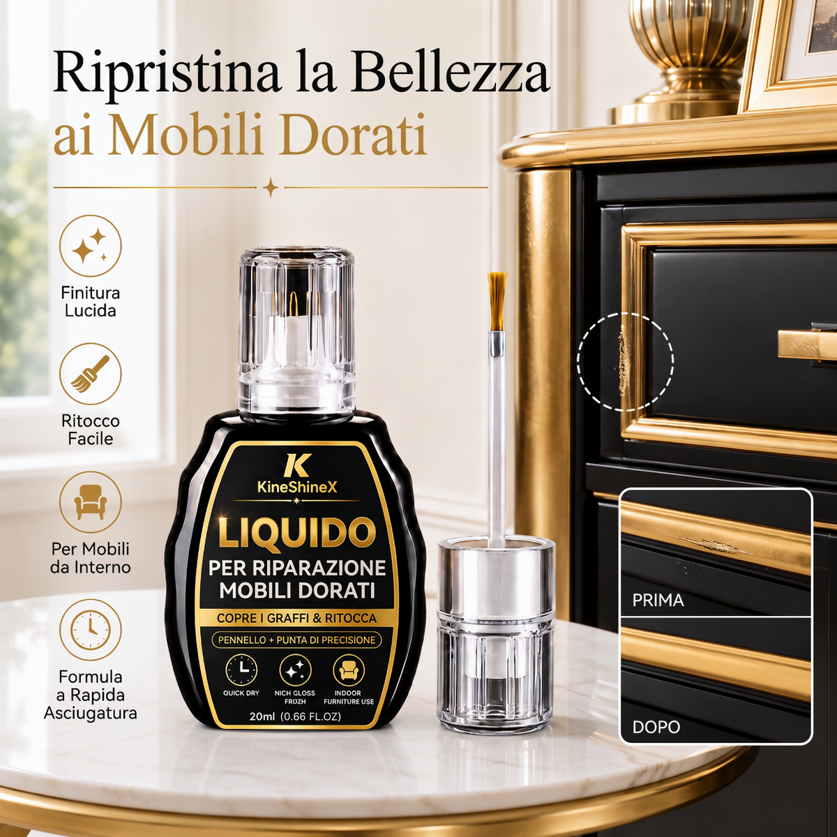 🥳 OFFERTA SPECIALES 2026 ✨🚗 Kit di Restauro per Cromo – Rimuove l'Ossidazione e Ripristina la Finitura Metallica Lucida | Qualità Premium