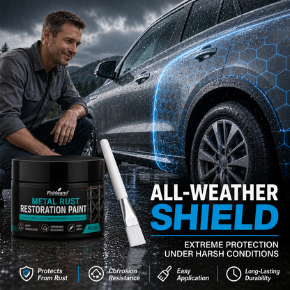🛡️50% OFF NOW! Metal Rust Restoration Paint Paste‑Anti-Corrosion Rust Converter Coating, Restores & Protects Rusted Metal for Car Frames, Gates, Railings & Tools