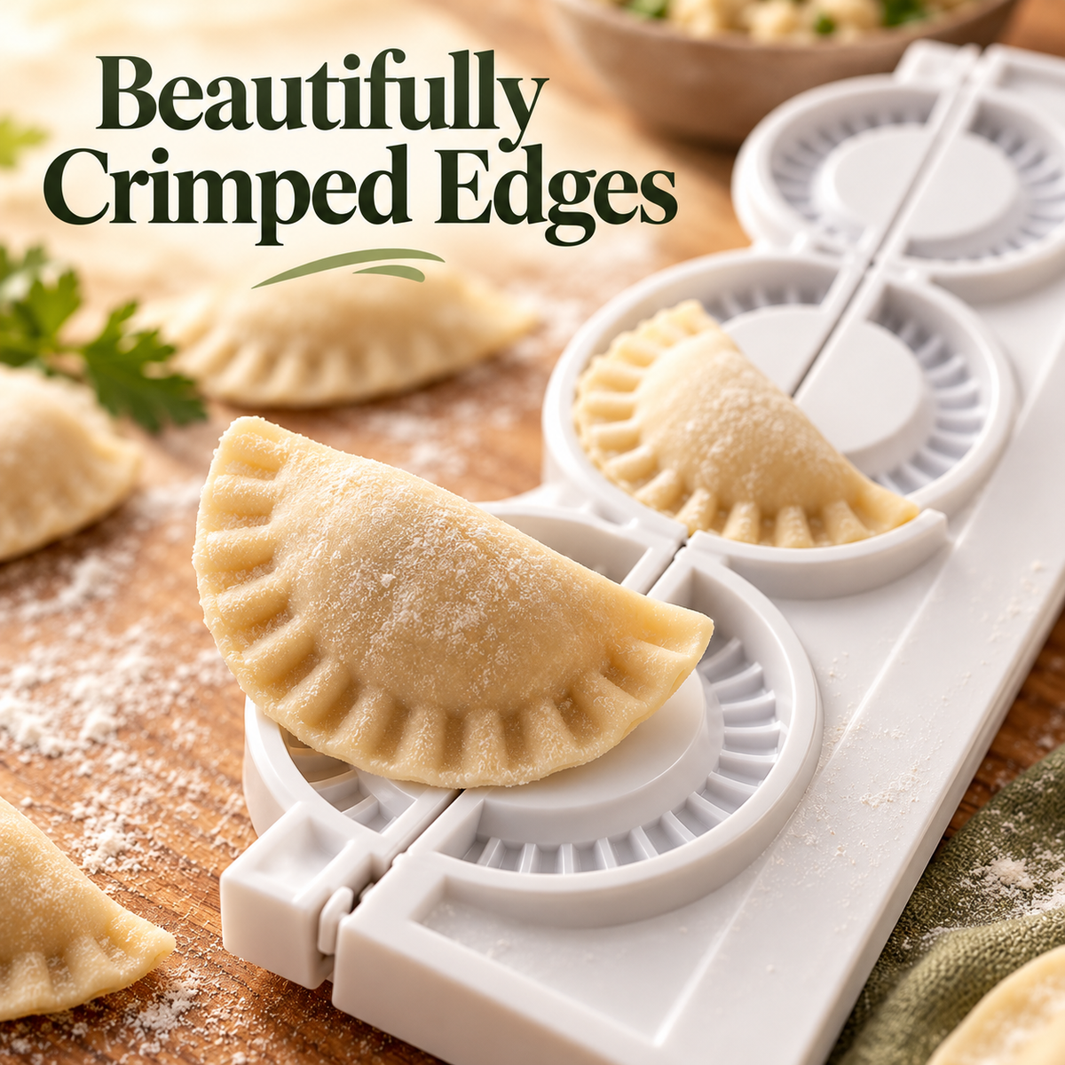 PIEROGIES Dumpling Maker – Stampo per ravioli da cucina e pressa per ravioli d’acqua