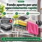 Portaoggetti in acciaio inossidabile per lavello cucina