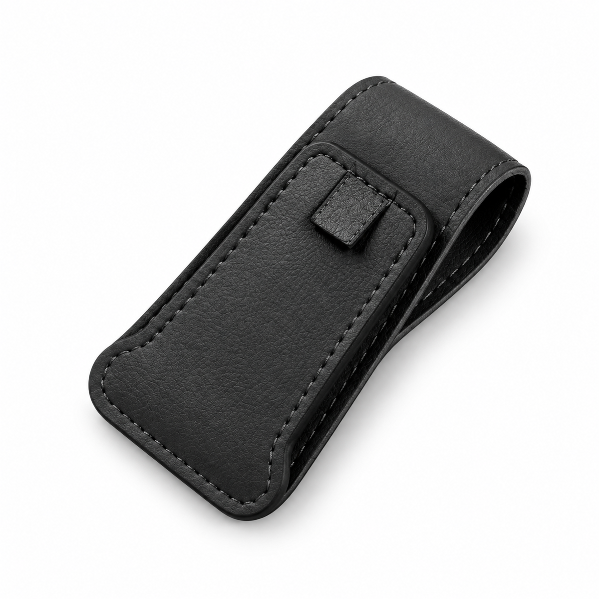 🕶️Porta Occhiali da Sole per Auto, Doppio Morsetto per Occhiali e Porta Tessere
