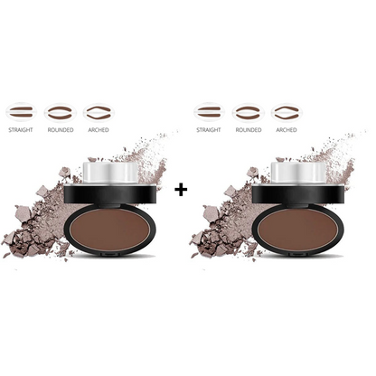 🥳2026 HOT SALE🥳💞50K+ SOLD!🖊️Eyebrow Stamp Powder with Brush – Press & go, perfect brows in seconds. Waterproof, 24h wear, no salon needed. A beauty game‑changer! 💄🌸