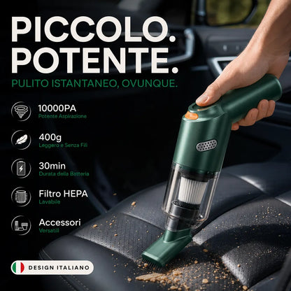 -50% Solo Oggi 🚗💨 Aspirapolvere Wireless Potente per Auto