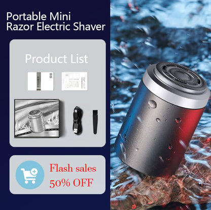 🎄 Offerte Speciali di Natale! 🎄 Il Miglior Venditore 🎁 - Nuovo Rasoio Elettrico Mini Portatile 【Promozione a Tempo Limitato 50% DI SCONTO！】