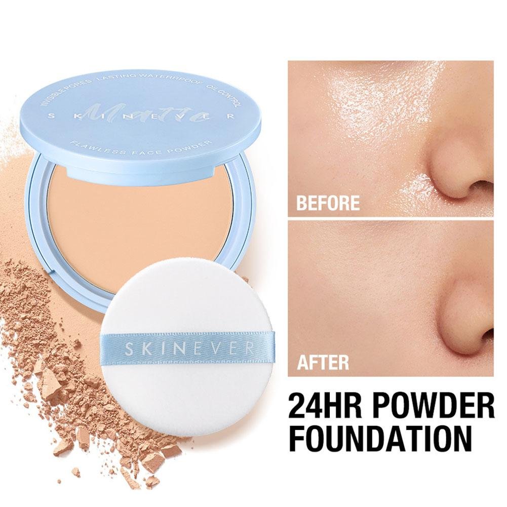 ✨ SCONTO DEL 50% ORA! 🔥 Cipria Compatta Effetto Opaco – Levigante, a lunga durata e anti-lucido – Perfetta per una pelle impeccabile e opaca tutto il giorno 💄