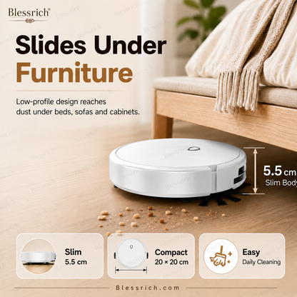 SmartSweep™ 3‑in‑1 Robot Cleaner