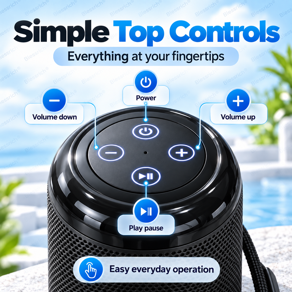 🥳2026 OFFERTA SPECIALE 🔥 SCONTO 50%! Altoparlante Bluetooth portatile – Bluetooth 5.3, suono chiaro da 5W, riproduzione scheda TF + USB, chiamate vivavoce. Compatto, leggero e facile da trasportare. Ottimo suono ovunque! 🎶🔊