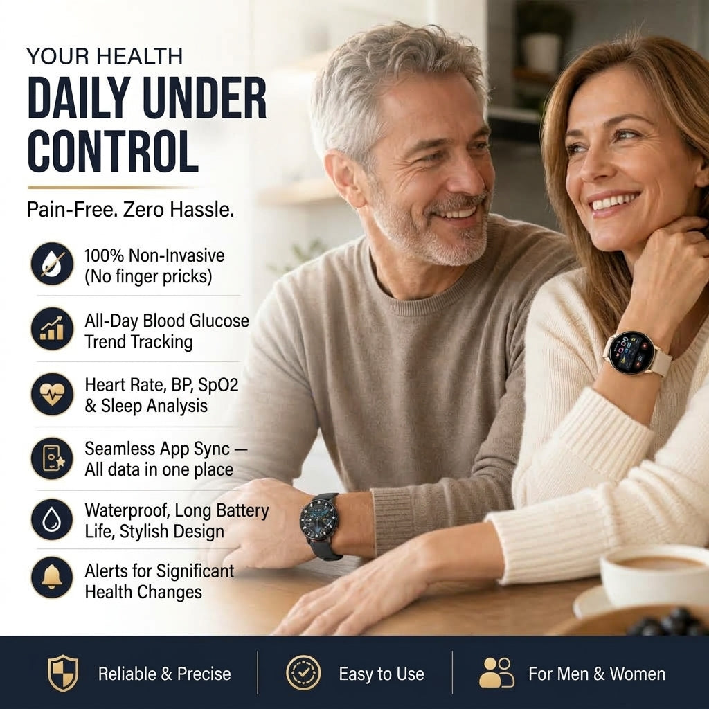 ⌚ OFFERTA A TEMPO LIMITATO 50% DI SCONTO! 💡 Orologio Intelligente Multifunzione – Monitoraggio Salute, Chiamate Vivavoce, Ideale per lo Sport ✨
