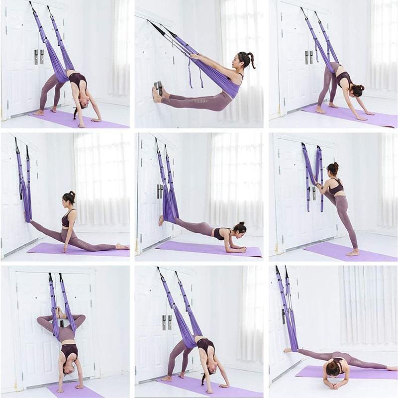 💗Offerta a tempo limitato💗】Fascia per stretching yoga migliorata