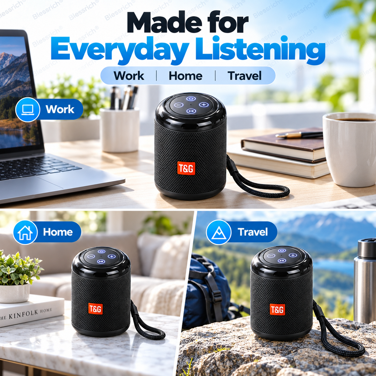 🥳2026 OFFERTA SPECIALE 🔥 SCONTO 50%! Altoparlante Bluetooth portatile – Bluetooth 5.3, suono chiaro da 5W, riproduzione scheda TF + USB, chiamate vivavoce. Compatto, leggero e facile da trasportare. Ottimo suono ovunque! 🎶🔊