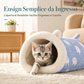Sacco nanna semi-chiuso caldo, cuccia e coperta morbida per gatti e cani piccoli, per un sonno profondo