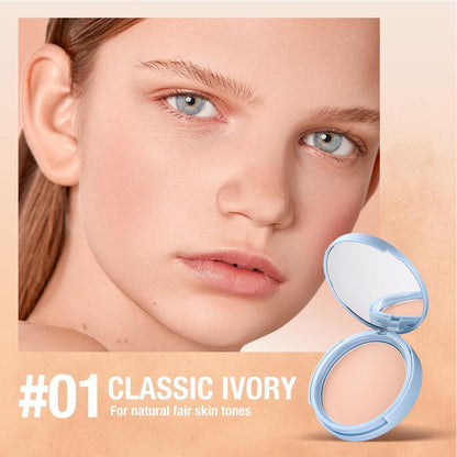 ✨ SCONTO DEL 50% ORA! 🔥 Cipria Compatta Effetto Opaco – Levigante, a lunga durata e anti-lucido – Perfetta per una pelle impeccabile e opaca tutto il giorno 💄