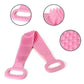 🧼Spazzola per lavare la schiena in silicone, doppio lato, esfoliante per il corpo con setole morbide in silicone