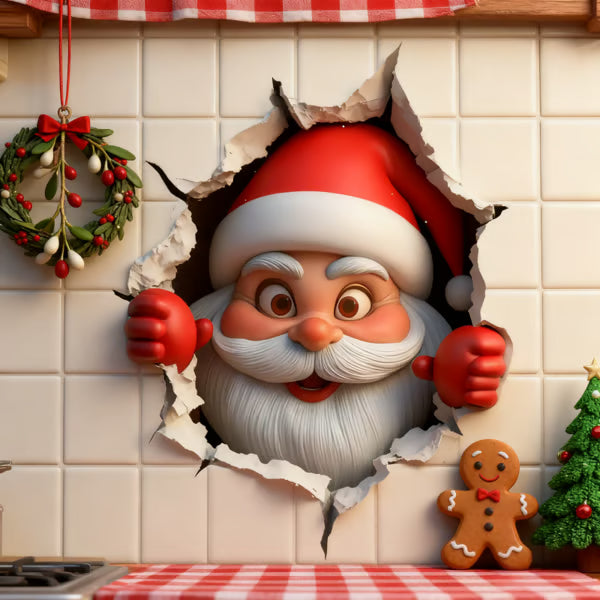 🎄Saldi natalizi 50% di sconto 🎅 Adesivi murali natalizi creativi