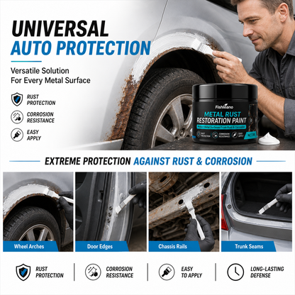 🛡️50% OFF NOW! Metal Rust Restoration Paint Paste‑Anti-Corrosion Rust Converter Coating, Restores & Protects Rusted Metal for Car Frames, Gates, Railings & Tools