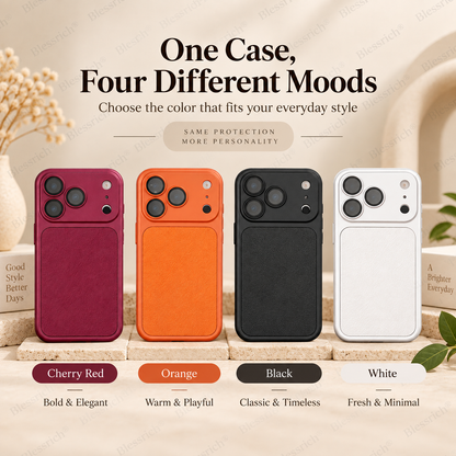 😍 Nuovi colori ispirati all'iPhone 18! Custodia morbida in ecopelle di lusso 💎 | Tocco premium ✨ | Tendenza del momento 🔥 | Stock limitato ⏰