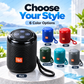 🥳2026 OFFERTA SPECIALE 🔥 SCONTO 50%! Altoparlante Bluetooth portatile – Bluetooth 5.3, suono chiaro da 5W, riproduzione scheda TF + USB, chiamate vivavoce. Compatto, leggero e facile da trasportare. Ottimo suono ovunque! 🎶🔊