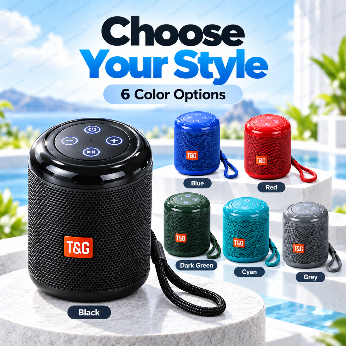 🥳2026 OFFERTA SPECIALE 🔥 SCONTO 50%! Altoparlante Bluetooth portatile – Bluetooth 5.3, suono chiaro da 5W, riproduzione scheda TF + USB, chiamate vivavoce. Compatto, leggero e facile da trasportare. Ottimo suono ovunque! 🎶🔊