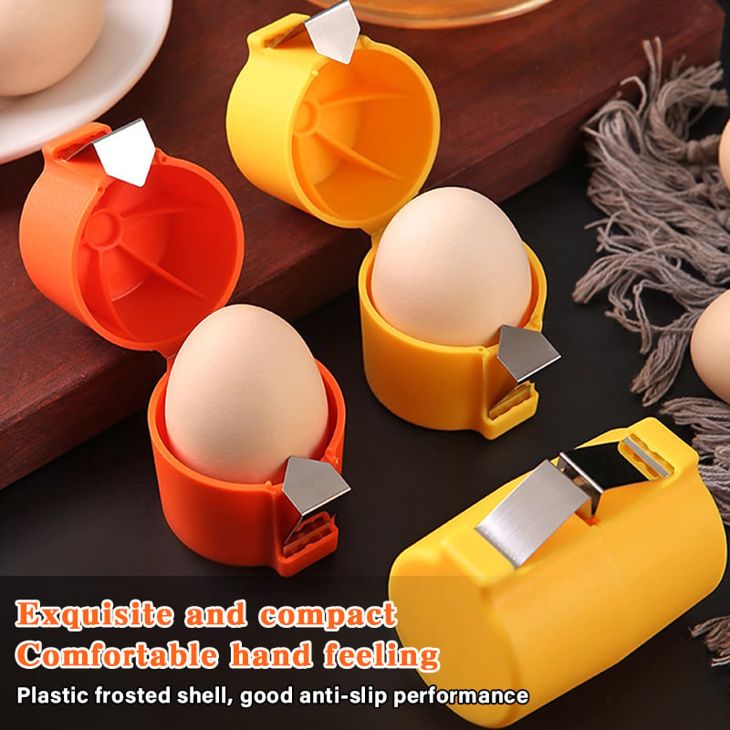 🔥Acquista 1 ricevi 1 gratis！🍳✨ Ergonomico apriscatole per uova 🥚👌‑ Rottura netta senza frammenti di guscio