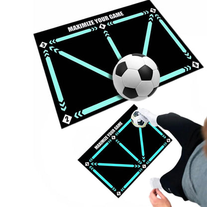 🎅ULTIMO GIORNO - SCONTO 50% - ⚽Tappeto per Allenamento Calcio per Tutti i Livelli, Antiscivolo e Silenzioso