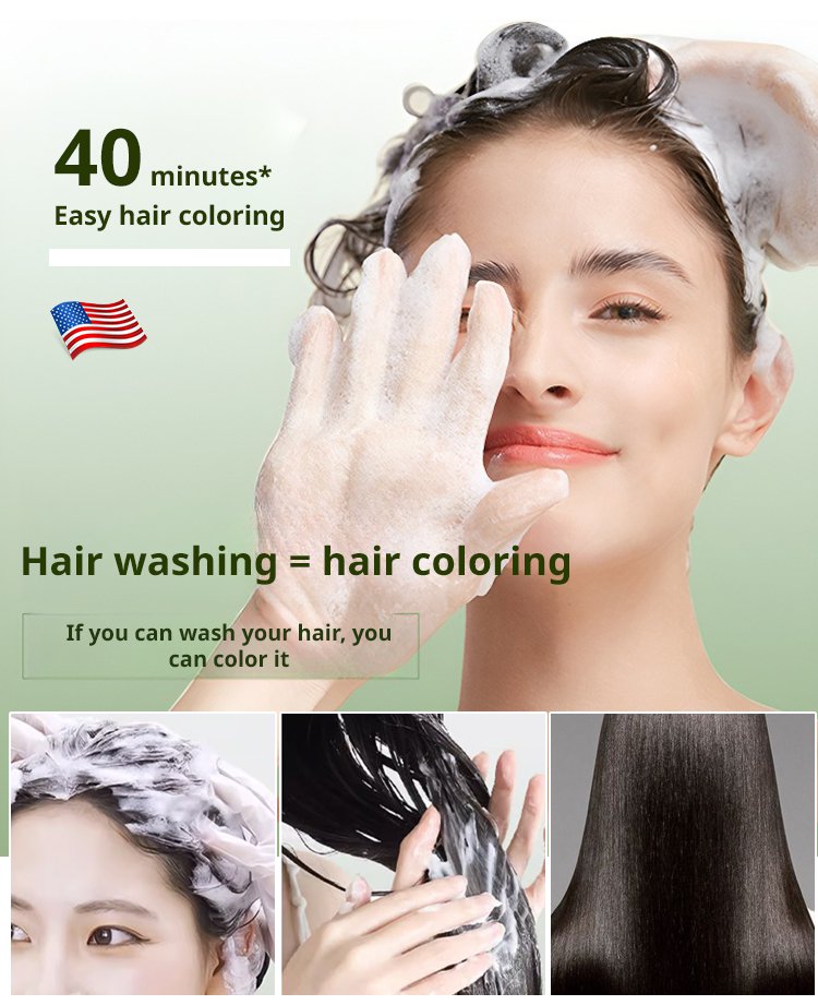 🌿Spring Special 50% Off🔥Plant Extract Hair Coloring Cream