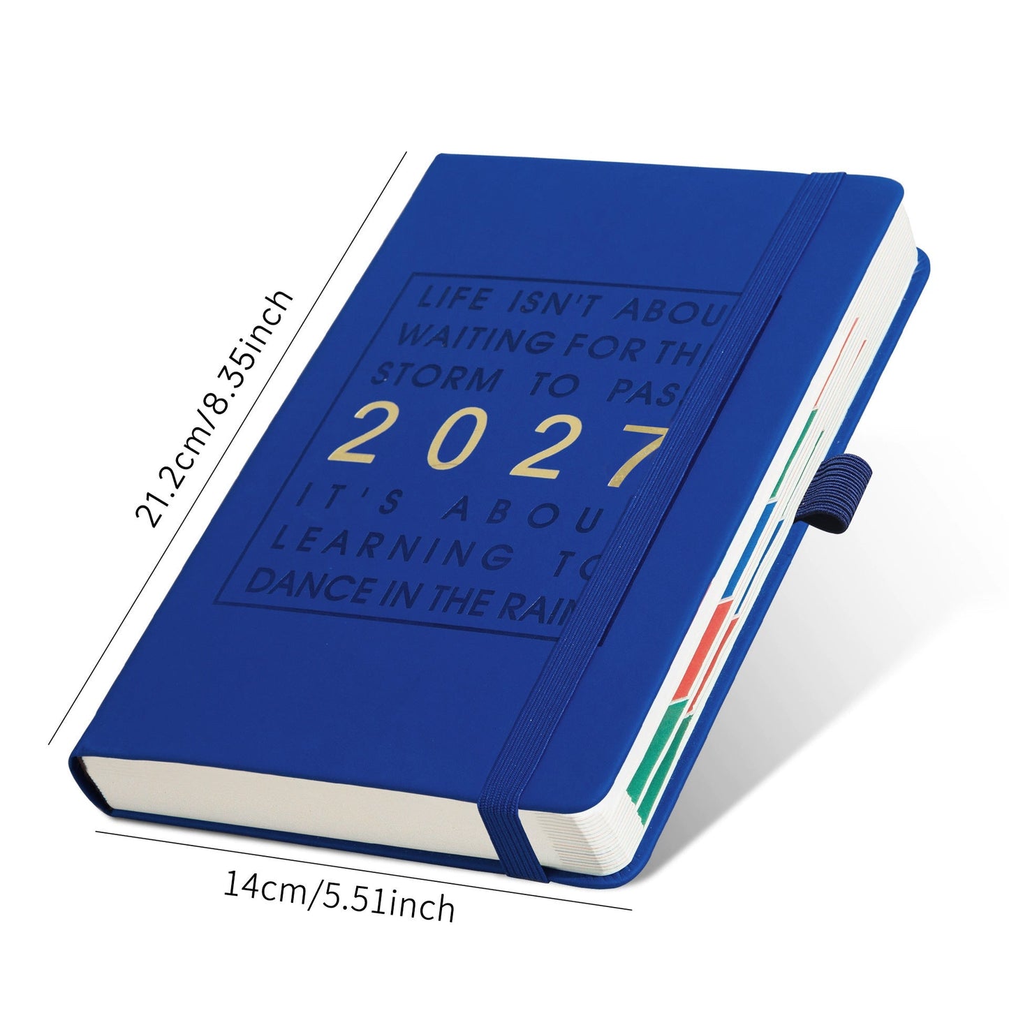 📅 50% DI SCONTO ORA! 📓 Taccuino calendario 2027 – Formato A5, una pagina al giorno con date stampate – Ideale per annotazioni giornaliere e consultazioni future ✨
