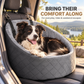 Seggiolino auto per cani e trasportino portatile per animali domestici