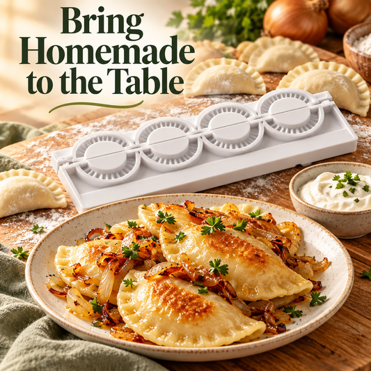 PIEROGIES Dumpling Maker – Stampo per ravioli da cucina e pressa per ravioli d’acqua
