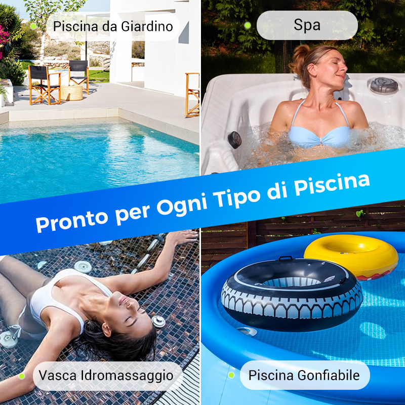🌊Aspirapolvere portatile senza fili 3 in 1 per piscine