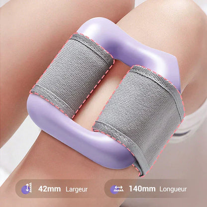 💪🌿 Anello massaggiatore portatile a 5 velocità – Cinghia regolabile, sollievo per i tessuti profondi, alleviamento del dolore muscolare portatile per casa, palestra e viaggi 🌟👑