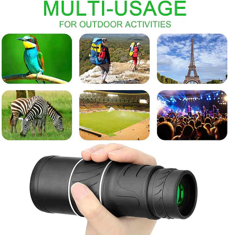 ✨Vedi l'invisibile✨ Monocolo telescopico con zoom ottico bifocale 16X52🔭