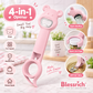 Apribottiglie multifunzione 4 in 1