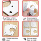 🔥 Compra 2 coppie ricevi 3 coppie gratis! Kit di Riparazione per Cerniere – Tutto in Uno, Riparazione Facile e Soluzione Durevole. 🏠