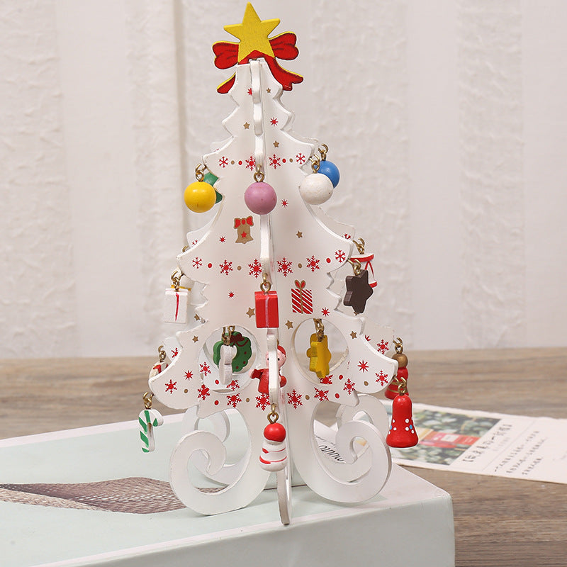 🎄 Set di decorazioni per albero di Natale in legno fai‑da‑te – Costruisci, decora e divertiti! ✨