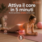 📢📢Sconto del 50%!!🧘‍♀️Palla da pilates anti-scoppio da 25 cm con pompa