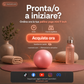 📢📢Sconto del 50%!!🧘‍♀️Palla da pilates anti-scoppio da 25 cm con pompa