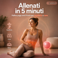 📢📢Sconto del 50%!!🧘‍♀️Palla da pilates anti-scoppio da 25 cm con pompa