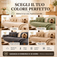 🛋️ Fodera per divano antiscivolo, lavabile e rinforzata