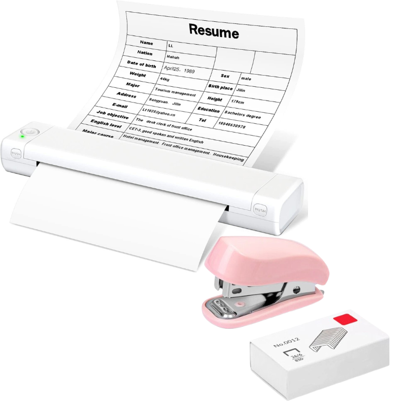 🚀🖨️ 50% di sconto! Mini stampante 2026 – 📚 per studio e lavoro, 🎨 disegni per tatuaggi, 🧳 portatile e wireless !