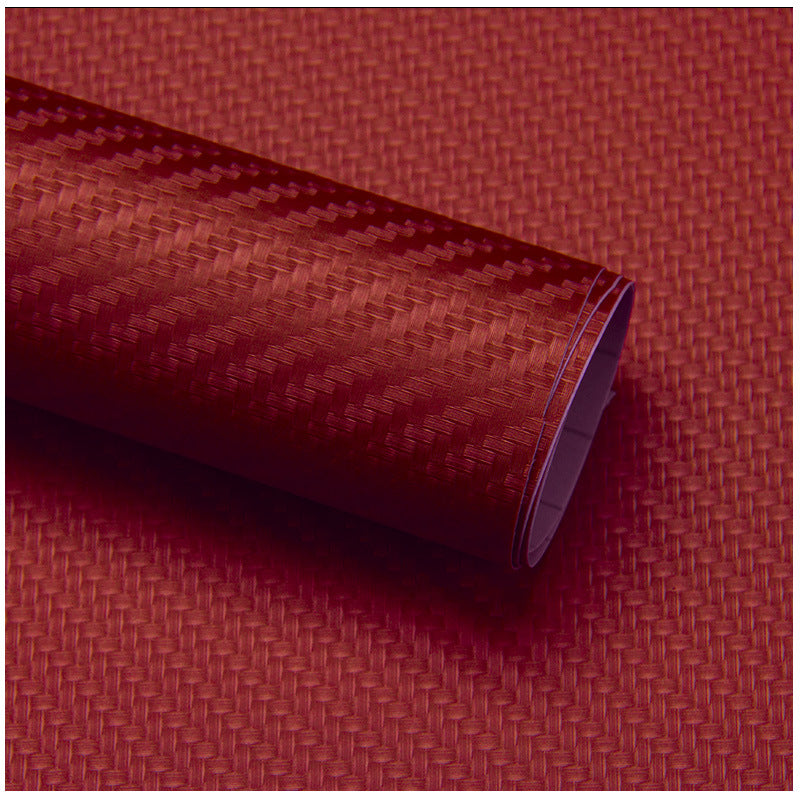 🚗 Film decorativo per interni auto in fibra di carbonio 3D/6D – Wrap auto autoadesivo