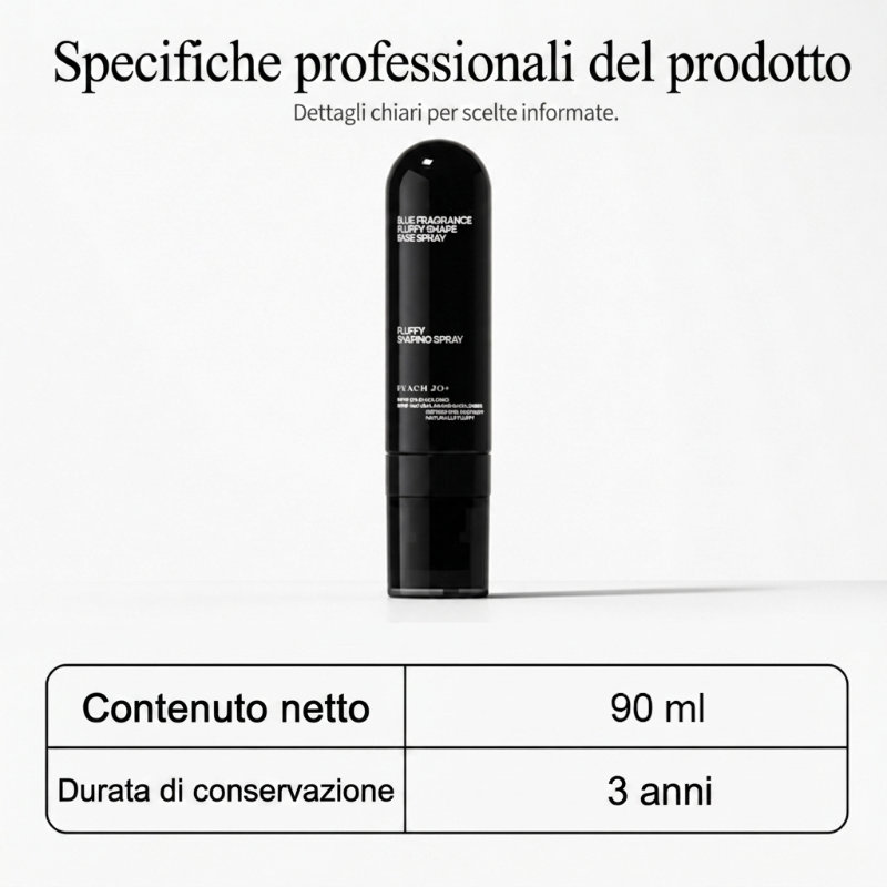 💁 SCONTO 50% A TEMPO LIMITATO! Spray Modellante per Capelli Voluminosi, Profumo di Pesca Lunga Durata per una Tenuta Tutto il Giorno