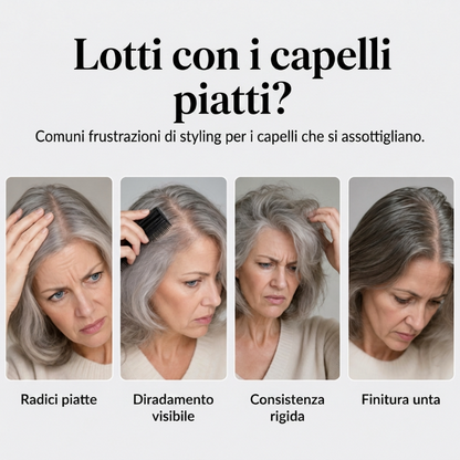 💁 SCONTO 50% A TEMPO LIMITATO! Spray Modellante per Capelli Voluminosi, Profumo di Pesca Lunga Durata per una Tenuta Tutto il Giorno