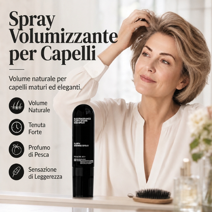 💁 SCONTO 50% A TEMPO LIMITATO! Spray Modellante per Capelli Voluminosi, Profumo di Pesca Lunga Durata per una Tenuta Tutto il Giorno