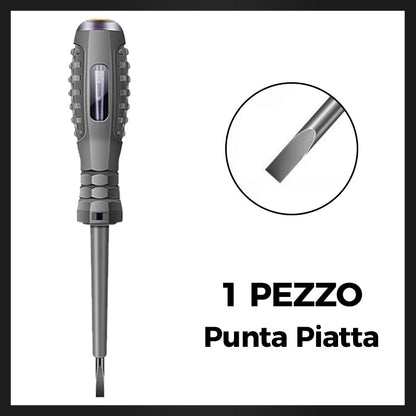 🔥Rilevatore di elettricità per cacciavite magnetico potente a coppia elevata 2 in 1