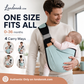 🎉 Offerta 2026 — Oltre 30.000 venduti! 👶 Marsupio 4‑in‑1 con ottima circolazione dell’aria – 0‑36 mesi, utilizzo frontale, posteriore, viso verso l’interno e verso l’esterno – comfort mani libere sia per genitori che per il bambino! ✨