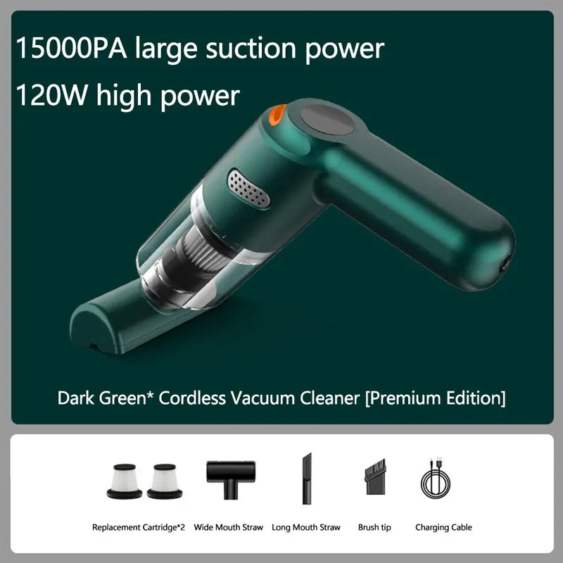 -50% Solo Oggi 🚗💨 Aspirapolvere Wireless Potente per Auto