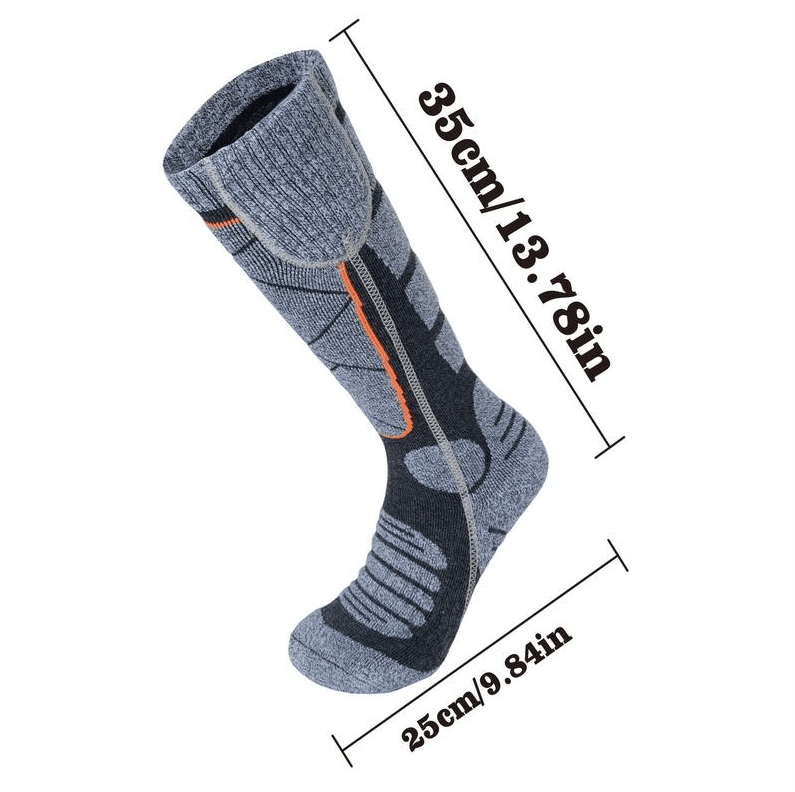 🥳PROMO 2026🥳💞Oltre 50.000 venduti! 🔥🧦 SCONTO DEL 50%! Calze riscaldanti ricaricabili – riscaldamento rapido in fibra di carbonio, batteria da 6000 mAh fino a 9 ore. Ideali per sci, escursioni e inverno! 🛡️✅