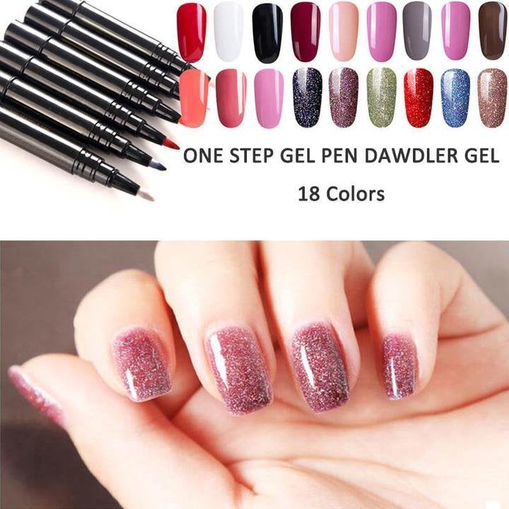 💅 Offerta a tempo limitato: 1+1 GRATIS ✨ Penna Gel Unghie One Step 🎨 Mini Lampada UV Portatile per Unghie GRATIS 💡